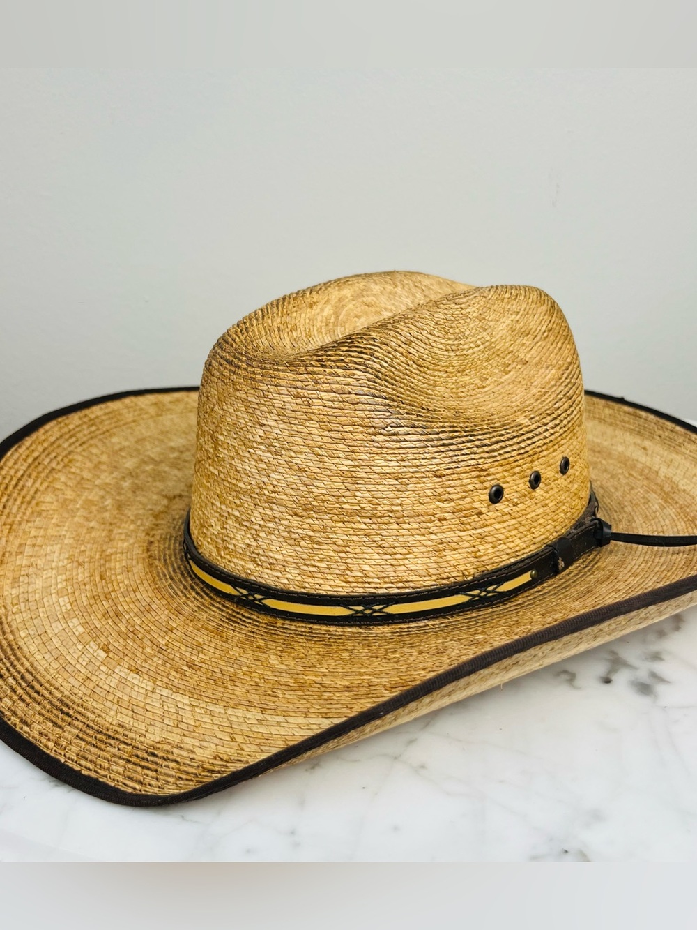 Jason Aldean Collection by Resistol Amarillo Sky Straw Cowboy Hat – One Size
